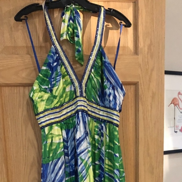 Summer looking maxi prom or wedding dress - Picture 2 of 2